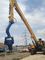 SK55 DH55 24M Piling Excavator Boom For Pileworks