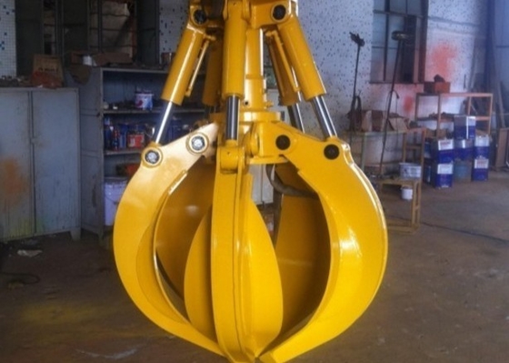 Высокопрочная сталь и изощренная гидравлическая система экскаватора использованы в конструкции  	Самосхват апельсиновой корки.