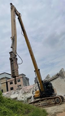 Высокопрочная усиленная стрела и рычаг для сноса 25-тонный экскаватор CAT325 для демонтажа высотных зданий и разрушения бетона