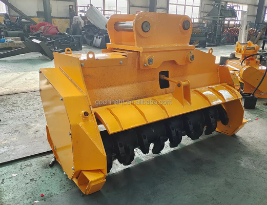 Новый оранжевый/черный Q355B Механический Mechanical_Grapple_Claw с переменной шириной резки