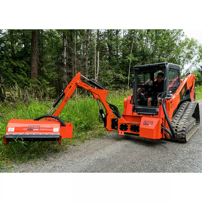 Новый оранжевый/черный Q355B Механический Mechanical_Grapple_Claw с переменной шириной резки