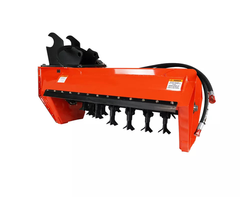 Новый оранжевый/черный Q355B Механический Mechanical_Grapple_Claw с переменной шириной резки