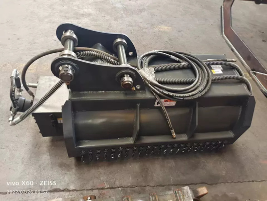 Новый оранжевый/черный Q355B Механический Mechanical_Grapple_Claw с переменной шириной резки