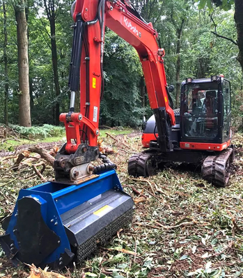 5.5тонный экскаватор с косильницей с Q355/NM400/HARDOX450