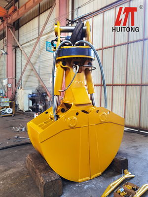 Настраиваемая емкость ведра Huitong Clamshell Bucket для 17-20-тонных экскаваторов CE Certificate