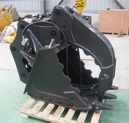 Ковш для большого пальца экскаватора Q355 NM400 20-тонный экскаватор PC200 EX200 для обработки бревенчатого камня и строительных отходов