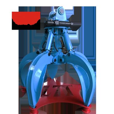 Экскаватор Huitong Orange Peel Grab для 37-46 тонн Экскаваторы для обработки лома / отходов Специализированный сертификат CE