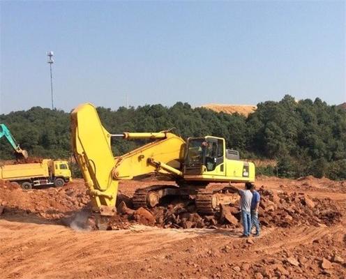 Стрела для скальных пород Huitong для экскаваторов 60-70 тонн, усиленная коробчатая секция, горнодобывающая промышленность и карьер, изготовление на заказ, сертификат CE