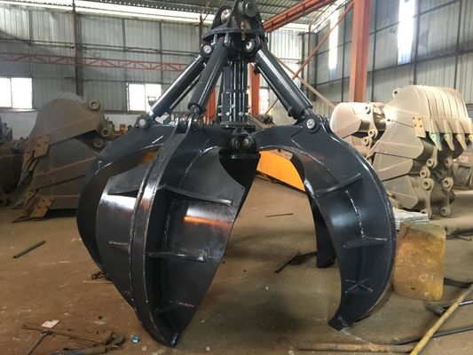 Индивидуальный грейферный захват Huitong для экскаваторов (апельсиновая корка) для экскаваторов 17-26 тонн, для обработки металлолома/отходов, сертифицирован CE