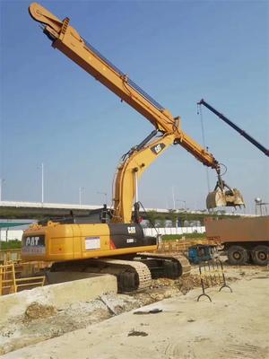 2 stage Hydraulic Telescopic Boom Variable Length Digging Arm 15m for Ton 20-22ton Excavator Municipal Deep Excavation Projects
