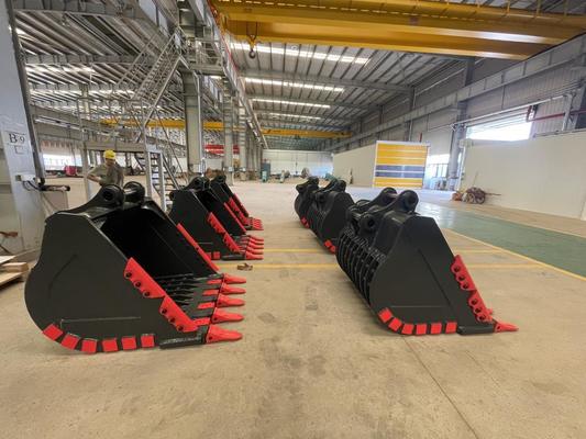Customized Heavy Duty Bucket Rock Bucket 22Ton for Excavator PC220 SH220 SY225 XE200 EC210 High Strength Rock Digging Wear Resistant ISO9001