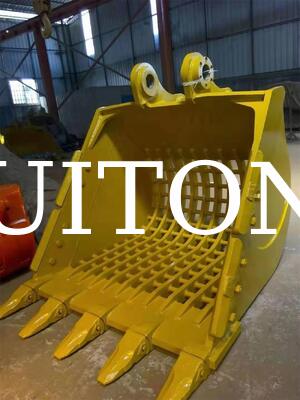 EXCAVATOR Skeleton Bucket for PC300/CAT330 1.4cbm for Gravel Grading/Material Sorting & Screening/Separating Rocks From Topsoil