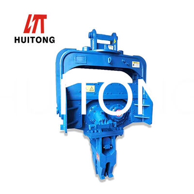 HUITONG Excavator Vibratory Hydraulic Pile Hammer для PC150/CAT315 1.3T для зданий/мостовых фундаментов/гидравлической техники