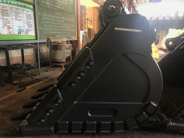Желтый Hardox450 экскаватор скальный ведро с прочными зубами и 700-1000 кг веса