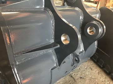 Желтый Hardox450 экскаватор скальный ведро с прочными зубами и 700-1000 кг веса