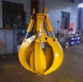 Специализированная оранжевая кожура хватка Q355B NM400/450/500 Hardox450/500/550 Четыре или пять когтей