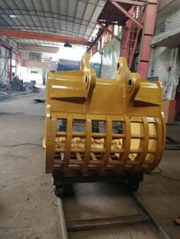 Тяжелый экскаватор скелет ведро Q355B Hardox450/500/550 Желтый/Черный 0,2-2,8 кубических метров