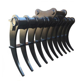 Износоустойчивый стальной стандарт грабл щетки экскаватора с аттестацией ИСО 9001