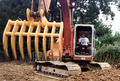 Экскаваторная крепка почвенная щетка 16T CAT315 Строительная ферма экскаваторная греба фабрика прямая продажа