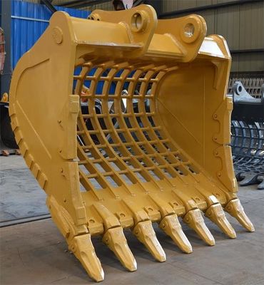 ведро Seive экскаватора KOMATSU загадки размера решетки 50-150mm