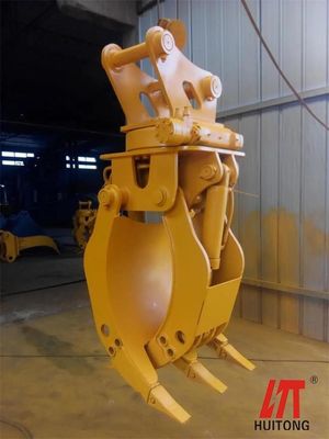 Q355B Экскаватор с вращающейся сцепкой для хватания древесины / деревьев / скал