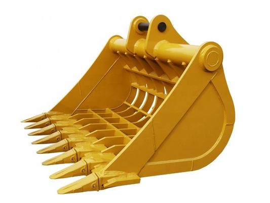 5тонный экскаватор Подходит Q355/NM400/HARDOX 450 Скелет ведро для мини Bobcat экскаватор 0.2M3 Большой емкости ведро для просеивания