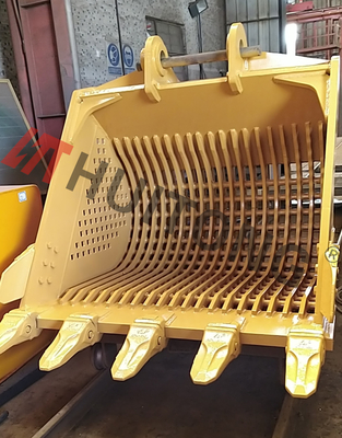 ведро Seive экскаватора KOMATSU загадки размера решетки 50-150mm