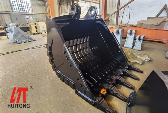 ведро Seive экскаватора KOMATSU загадки размера решетки 50-150mm