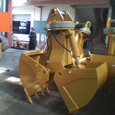 Вместимость ведра экскаватора Clamshell Q355B Hardox450/500/550 0,4-6 кубометров