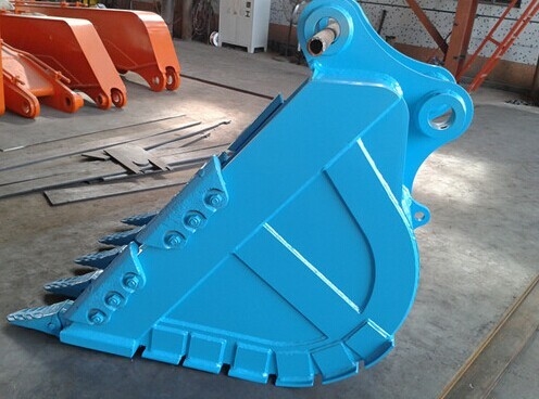 Heavy Duty Rocks and Gravels Bucket with Hardox400 Reinforced Teeth