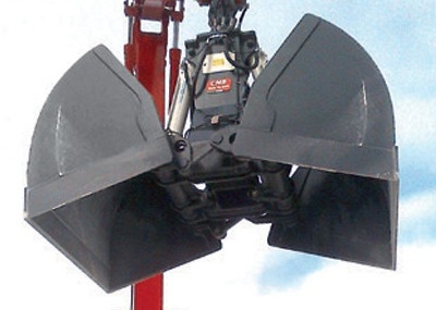 Customzie 6m3 Capacity R500 Excavator Attachment 50Ton Clamshell с контролем качества и OEM