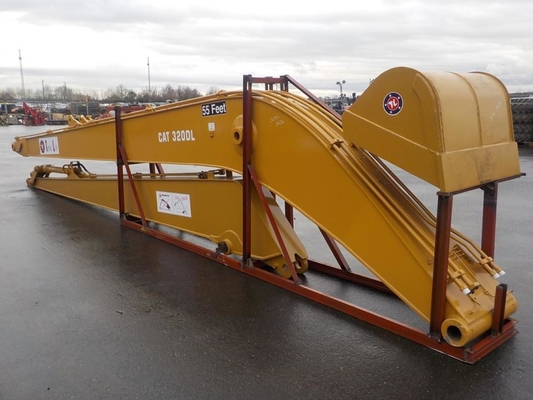Продано длинное заграждение достигаемости экскаватора 6-8T, противовес 1.5T, заграждение 5.5m и рука 4.5m.