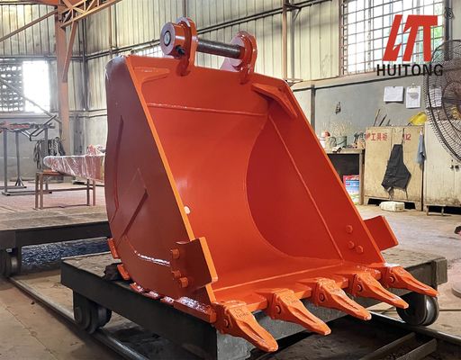 High Wear Resistant Standard Digging Bucket Excavator Standard Bucket Fit 12Ton PC120 EX120 for Earthmoving & Sand Loading