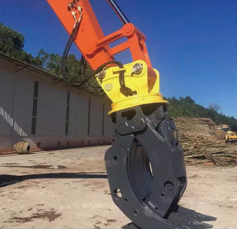 Экскаватор 360 вращающийся гидравлический тип лог грапп для 15тонны CAT315 экскаватор высокоэффективный деревянный грапп заводская цена