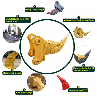 Прямая продажа надежное качество экскаватор Ripper OEM на заказ Digger Ripper 1 год гарантии
