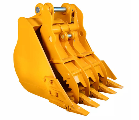 3-100 тонн удерживающая способность экскаватор палец ведро Q355B NM400/450/500 Hardox450/500/550 Желтый
