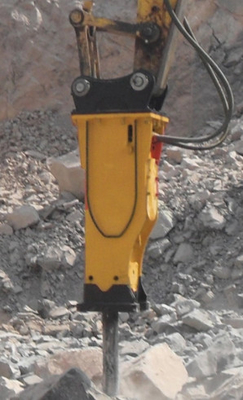 Высококачественный настройка 3T CAT303.5 экскаватор Breaker Hammer OEM Диаметр Высококачественный экскаватор Vibro Rock Breaker Attachment